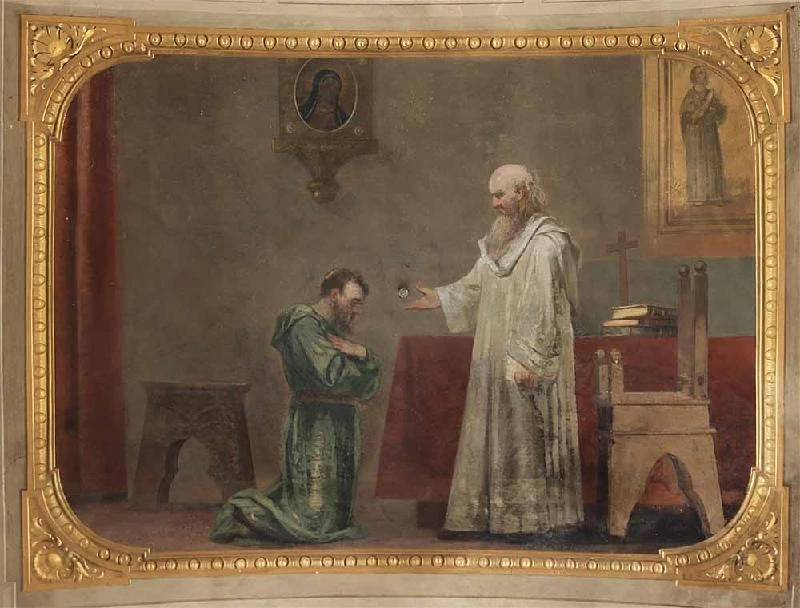 Sant'Egidio si presenta al vescovo di Arles